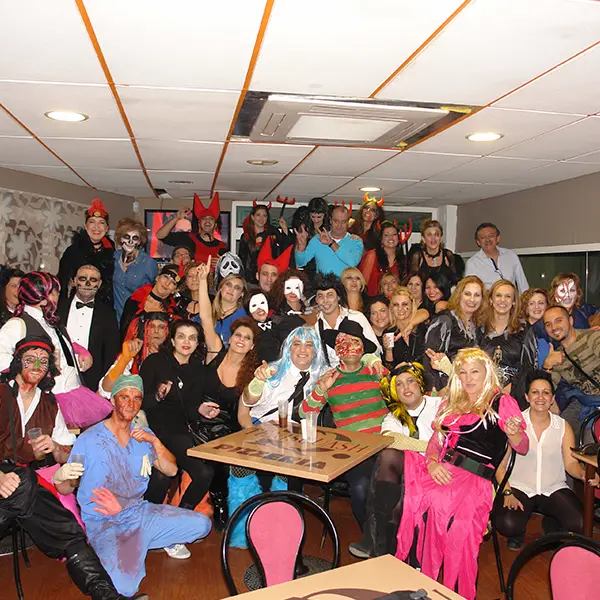 Cena de Halloween en Tenisquash